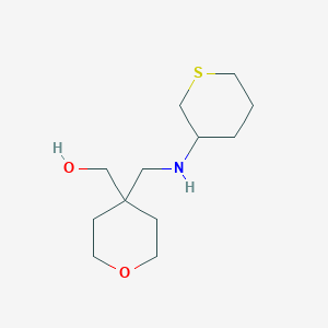 [4-[(Thian-3-ylamino)methyl]oxan-4-yl]methanol