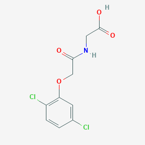 2-[[2-(2,5-Dichlorophenoxy)acetyl]amino]acetic acid