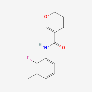 N-(2-fluoro-3-methylphenyl)-3,4-dihydro-2H-pyran-5-carboxamide