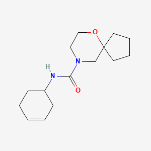 N-cyclohex-3-en-1-yl-6-oxa-9-azaspiro[4.5]decane-9-carboxamide