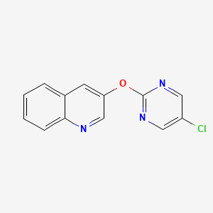 3-(5-Chloropyrimidin-2-yl)oxyquinoline