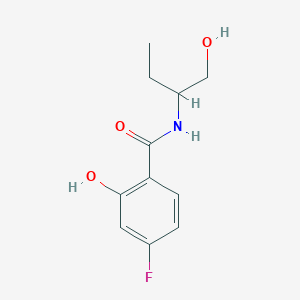 4-fluoro-2-hydroxy-N-(1-hydroxybutan-2-yl)benzamide