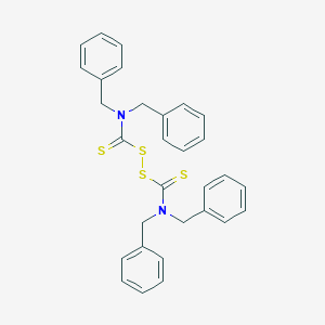 molecular formula C30H28N2S4 B076749 四苄基硫脲二硫化物 CAS No. 10591-85-2