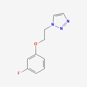 1-[2-(3-Fluorophenoxy)ethyl]triazole