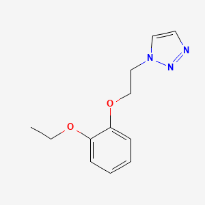 1-[2-(2-Ethoxyphenoxy)ethyl]triazole