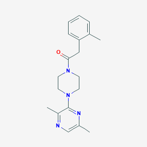 1-[4-(3,6-Dimethylpyrazin-2-yl)piperazin-1-yl]-2-(2-methylphenyl)ethanone