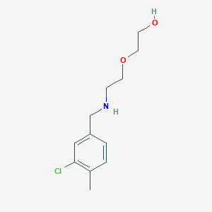 2-[2-[(3-Chloro-4-methylphenyl)methylamino]ethoxy]ethanol