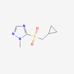 5-(Cyclopropylmethylsulfonyl)-1-methyl-1,2,4-triazole