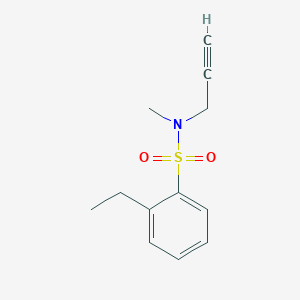 2-ethyl-N-methyl-N-prop-2-ynylbenzenesulfonamide