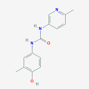 1-(4-Hydroxy-3-methylphenyl)-3-(6-methylpyridin-3-yl)urea