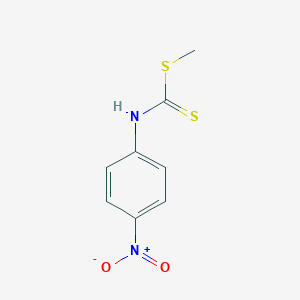 B076787 methyl N-(4-nitrophenyl)carbamodithioate CAS No. 13037-40-6