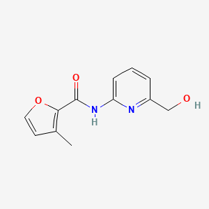 N-[6-(hydroxymethyl)pyridin-2-yl]-3-methylfuran-2-carboxamide