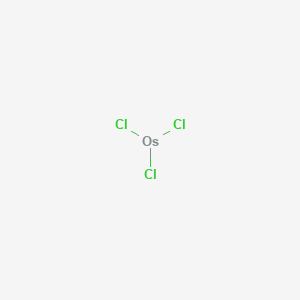 molecular formula Cl3Os B076793 Osmium(III) chloride CAS No. 13444-93-4