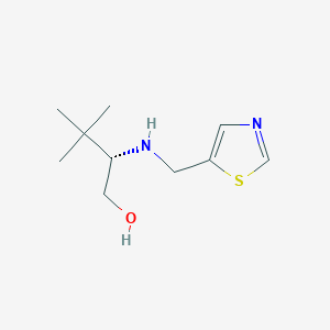 (2S)-3,3-dimethyl-2-(1,3-thiazol-5-ylmethylamino)butan-1-ol