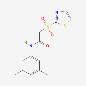 N-(3,5-dimethylphenyl)-2-(1,3-thiazol-2-ylsulfonyl)acetamide