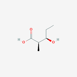 molecular formula C6H12O3 B7679946 (2R,3R)-2-Methyl-3-hydroxyvaleric acid 