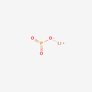 molecular formula LiO3P B076800 Lithium metaphosphate CAS No. 13762-75-9