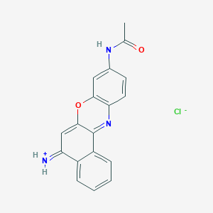 B076811 9-(Acetamido)-5-aminobenzo(a)phenoxazin-7-ium chloride CAS No. 10430-46-3