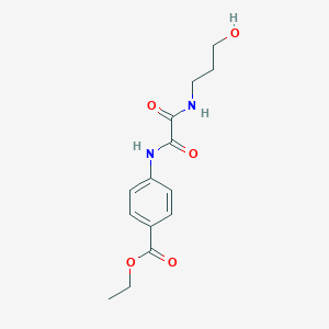 molecular formula C14H18N2O5 B7683703 N-(2-methoxy-5-methylphenyl)-N'-[(pyridin-2-yl)methyl]ethanediamide 