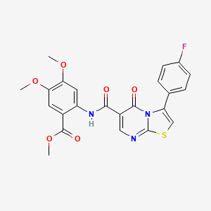 N-(2,4-dimethylphenyl)-3-(4-fluorophenyl)-5-oxo-5H-[1,3]thiazolo[3,2-a]pyrimidine-6-carboxamide