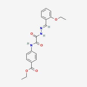 ethyl 4-({[2-(3,4-dimethoxyphenyl)ethyl]carbamoyl}formamido)benzoate