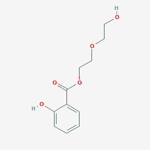 molecular formula C11H14O5 B7684862 2-(2-Hydroxyethoxy)ethyl 2-hydroxybenzoate CAS No. 13461-41-1