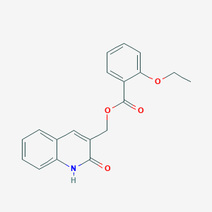 (2-hydroxyquinolin-3-yl)methyl 2-ethoxybenzoate