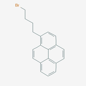 molecular formula C20H17Br B7686127 1-(4-Bromobutyl)pyrene CAS No. 117846-05-6