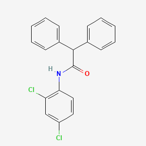 N-(4-chloro-2-methylphenyl)-2,2-diphenylacetamide