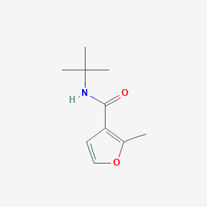 N-(tert-butyl)-2-methylfuran-3-carboxamide