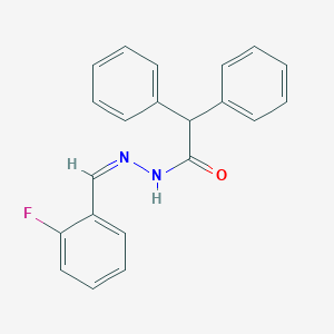 molecular formula C21H17FN2O B7689459 N-(2,6-difluorophenyl)-3,5-dimethoxybenzamide 