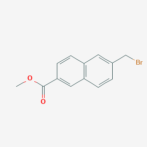 molecular formula C13H11BrO2 B7690501 Methyl 6-(bromomethyl)-2-naphthoate CAS No. 56358-60-2