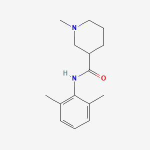 N-(2,6-dimethylphenyl)-1-methylpiperidine-3-carboxamide