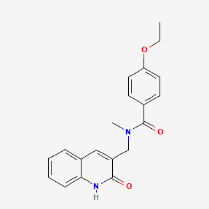 4-ethoxy-N-((2-hydroxyquinolin-3-yl)methyl)-N-methylbenzamide