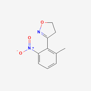 3-(2-Methyl-6-nitrophenyl)-4,5-dihydroisoxazole