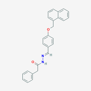 2-phenyl-N'-[(E)-(pyridin-2-yl)methylidene]acetohydrazide