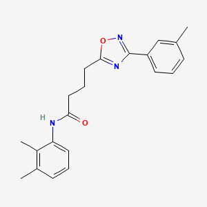 N-(2,3-dimethylphenyl)-4-(3-(m-tolyl)-1,2,4-oxadiazol-5-yl)butanamide