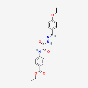 ethyl 4-({[2-(4-methoxyphenyl)ethyl]carbamoyl}formamido)benzoate