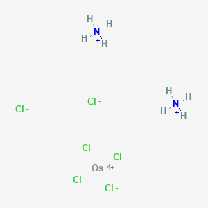 molecular formula Cl6H8N2Os B076923 Ammonium osmium chloride CAS No. 12125-08-5