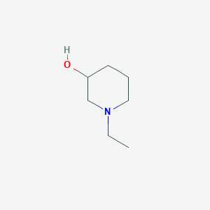 molecular formula C7H15NO B076944 1-Ethyl-3-hydroxypiperidine CAS No. 13444-24-1