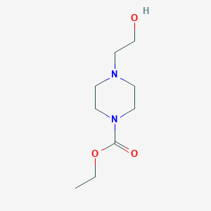 B076953 Ethyl 4-(2-hydroxyethyl)piperazine-1-carboxylate CAS No. 14000-66-9