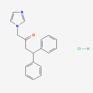 1-(1H-imidazol-1-yl)-4,4-diphenylbutan-2-one hydrochloride