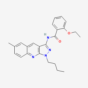 N-(1-butyl-6-methyl-1H-pyrazolo[3,4-b]quinolin-3-yl)-2-ethoxybenzamide