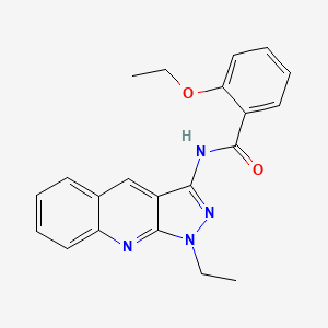 2-ethoxy-N-(1-ethyl-1H-pyrazolo[3,4-b]quinolin-3-yl)benzamide