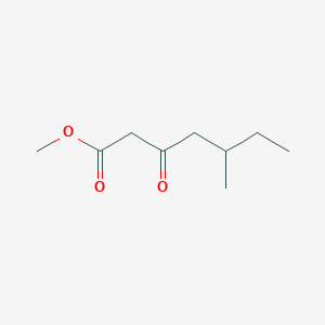 molecular formula C9H16O3 B7698745 Methyl 5-methyl-3-oxoheptanoate CAS No. 855899-21-7