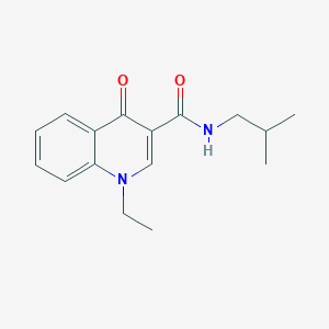 1-ethyl-N-isobutyl-4-oxo-1,4-dihydroquinoline-3-carboxamide