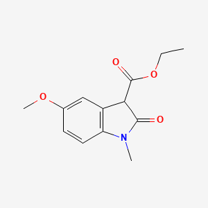 Ethyl 5-methoxy-1-methyl-2-oxoindoline-3-carboxylate