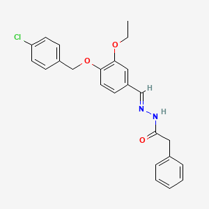 N'-[(1Z)-1-(4-ethoxyphenyl)ethylidene]-2-phenylacetohydrazide