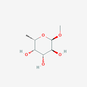 molecular formula C7H14O5 B077008 甲基 α-L-岩藻糖吡喃苷 CAS No. 14687-15-1