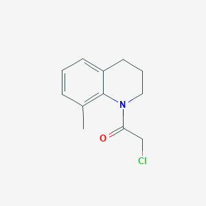 2-Chloro-1-(8-methyl-3,4-dihydroquinolin-1(2H)-yl)ethan-1-one